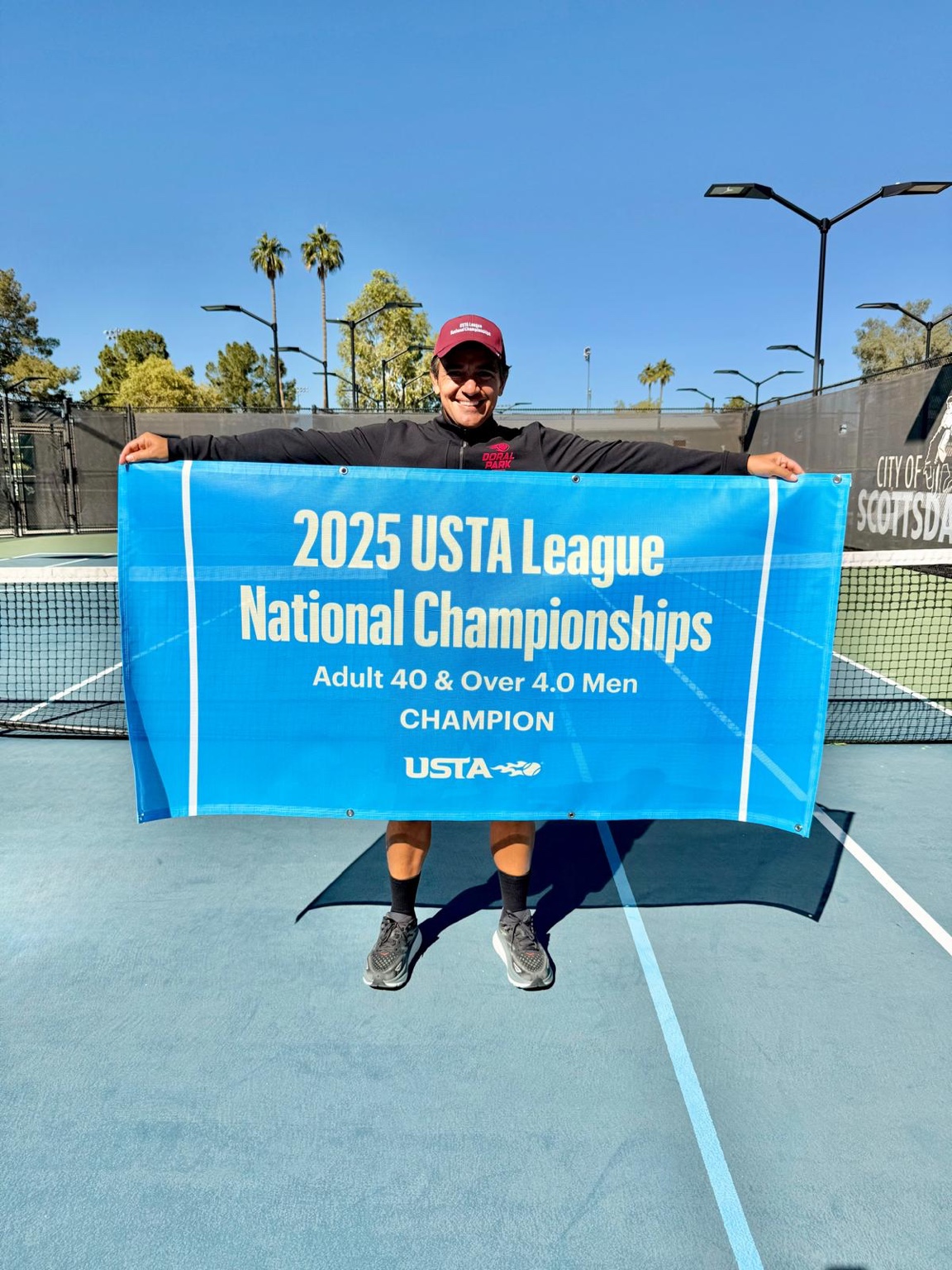 Alejandro Gonzalez, 2025 USTA League National Champion